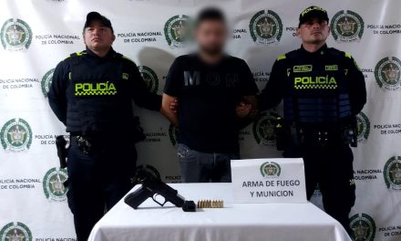 EN PALOCABILDO, POLICÍA TOLIMA LOGRÓ LA CAPTURA DE UN SUJETO, LA INCAUTACIÓN DE UN ARMA DE FUEGO Y MUNICIÓN.