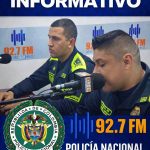 Comandante de la Policía de Armero Guayabal dialogó con la comunidad en el informativo de 92.7