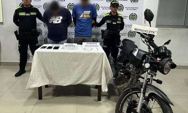 Contundente golpe contra presuntos delincuentes dedicados al hurto en el norte del Tolima.