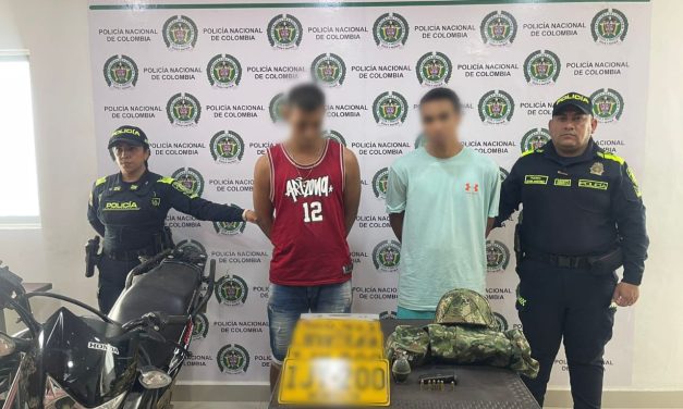 Contundente golpe contra el homicidio en el norte del Tolima: Capturados Alias Pantera y Alias Cúcuta por homicidio, porte ilegal de armas de fuego, entre otros delitos.