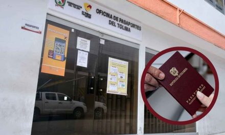 Contingencia nacional impacta trámite de pasaportes en el Tolima