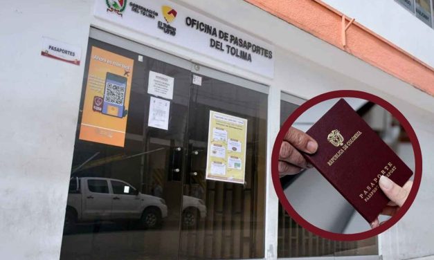 Contingencia nacional impacta trámite de pasaportes en el Tolima
