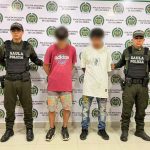 Golpe contundente contra la extorsión en el norte del Tolima: capturan a alias “Pri” y “El Mudo” en Mariquita