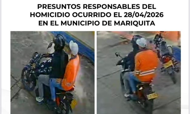 Hombre murió tras ser herido con arma de fuego en presunto hurto en Mariquita