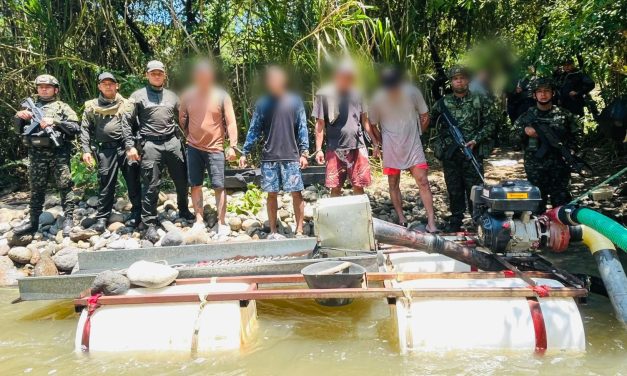 Desmantelan minería ilegal en Mariquita: cuatro capturados y equipos decomisados en operativo ambiental