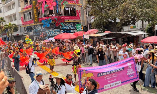 Armero Guayabal brilló en el 52° Festival Folclórico Colombiano con su comparsa y representación cultural