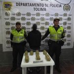 POLICÍA NACIONAL EN EL TOLIMA INCAUTA 3.5 KILOS DE MARIHUANA Y CAPTURA A UN HOMBRE EN VÍAS DE LÉRIDA
