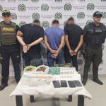 Capturados alias “Pinta”, “Veneno” y “Guaguau” en operativo contra el crimen en zona rural de Mariquita