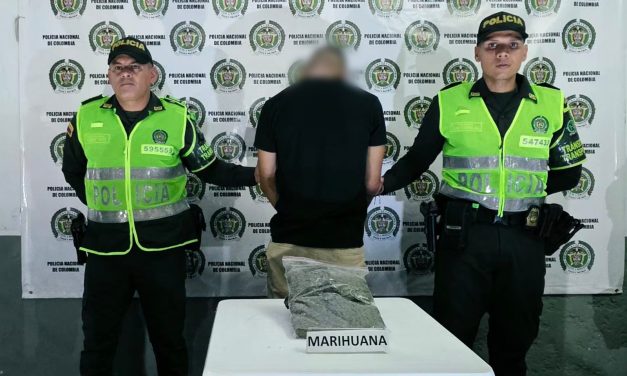 Capturan a motociclista con más de 500 gramos de marihuana en la vía entre Ibagué y Mariquita.