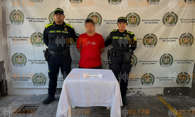 Capturado en Melgar hombre requerido por hurto calificado y agravado