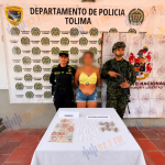 Cae alias “La Diabla” en Lérida: le incautaron bazuco, marihuana y dinero en efectivo
