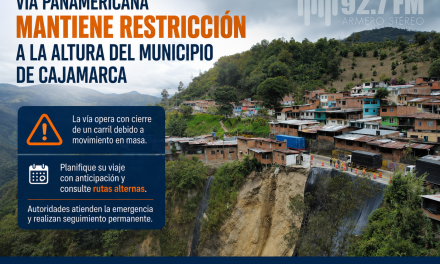 Paso restringido en la vía Panamericana por deslizamiento en Cajamarca: autoridades piden planificar los viajes