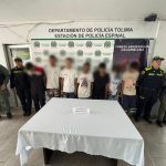 Desarticulan en El Espinal la banda «Los del Hueco»: siete capturados, incluido su presunto cabecilla alias «Alexis»