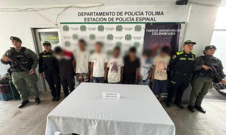 Desarticulan en El Espinal la banda «Los del Hueco»: siete capturados, incluido su presunto cabecilla alias «Alexis»
