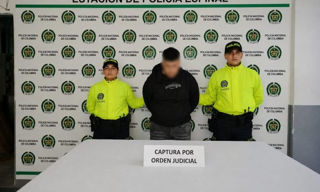 Condenado a 11 años de prisión: capturan en El Espinal a hombre buscado por la justicia