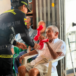 POLICÍA NACIONAL CELEBRÓ EL DÍA DEL ADULTO MAYOR CON EL HOGAR GERIÁTRICO DE ARMERO GUAYABAL