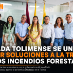 BANCADA TOLIMENSE SE UNE PARA BUSCAR SOLUCIONES A LA TRAGEDIA POR LOS INCENDIOS FORESTALES