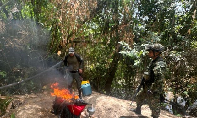 SEIS CAPTURADOS POR MINERÍA ILEGAL EN COYAIMA