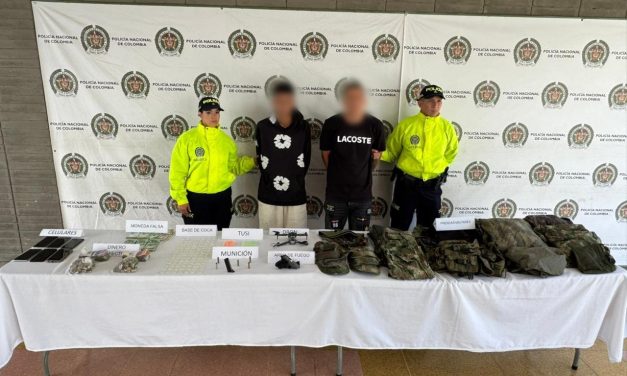DOS CAPTURADOS Y MILLONARIA INCAUTACIÓN EN OPERATIVO CONTRA EL DELITO EN IBAGUÉ