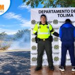 EN ARMERO GUAYABAL FUE CAPTURADO UN HOMBRE SEÑALADO DE PROVOCAR UN INCENDIO A UN COSTADO DE LA VÍA