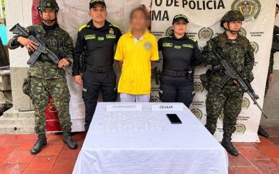 Capturado en Armero Guayabal con 177 dosis de bazuco