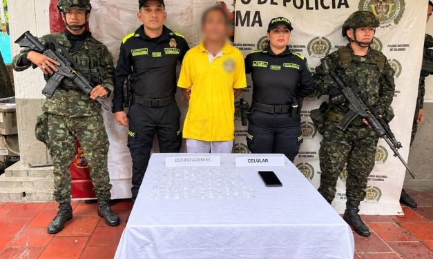 Capturado en Armero Guayabal con 177 dosis de bazuco