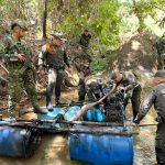 Dos capturados por presunta minería ilegal en zona rural de Mariquita